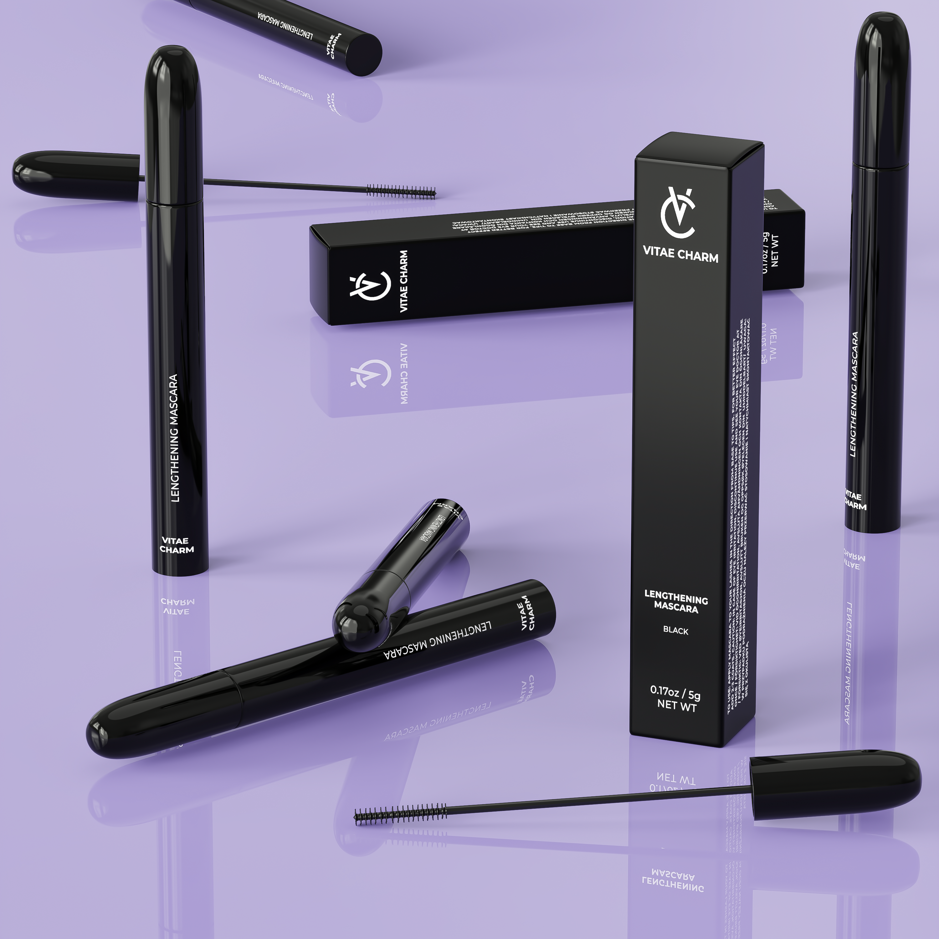 Premium Pro-Age-Mascara für kurze Wimpern